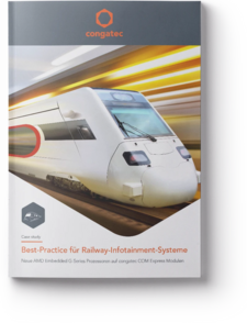 Cover der Case Study: Best Practice für Railway-Infotainment-Systeme
