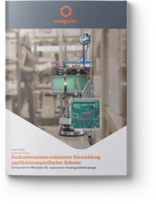 Cover der Case Study: Computer-on-Modules für autonome Intralogistikfahrzeuge