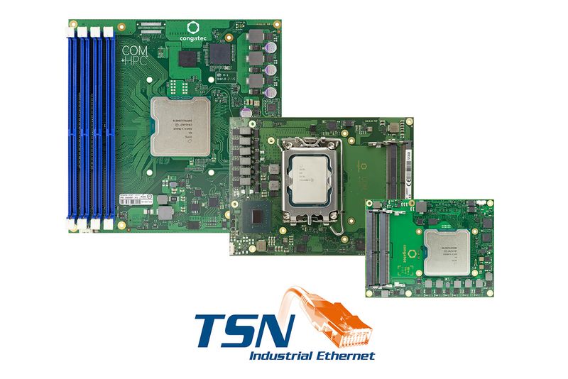 congatec TSN enabled Computer-on-Modules